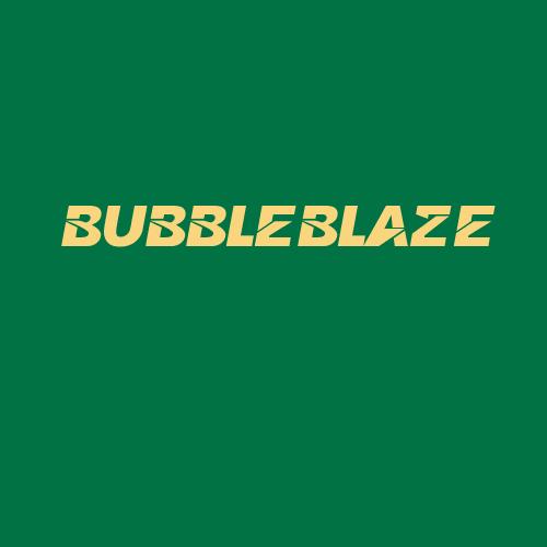 Logo da BUBBLEBLAZE